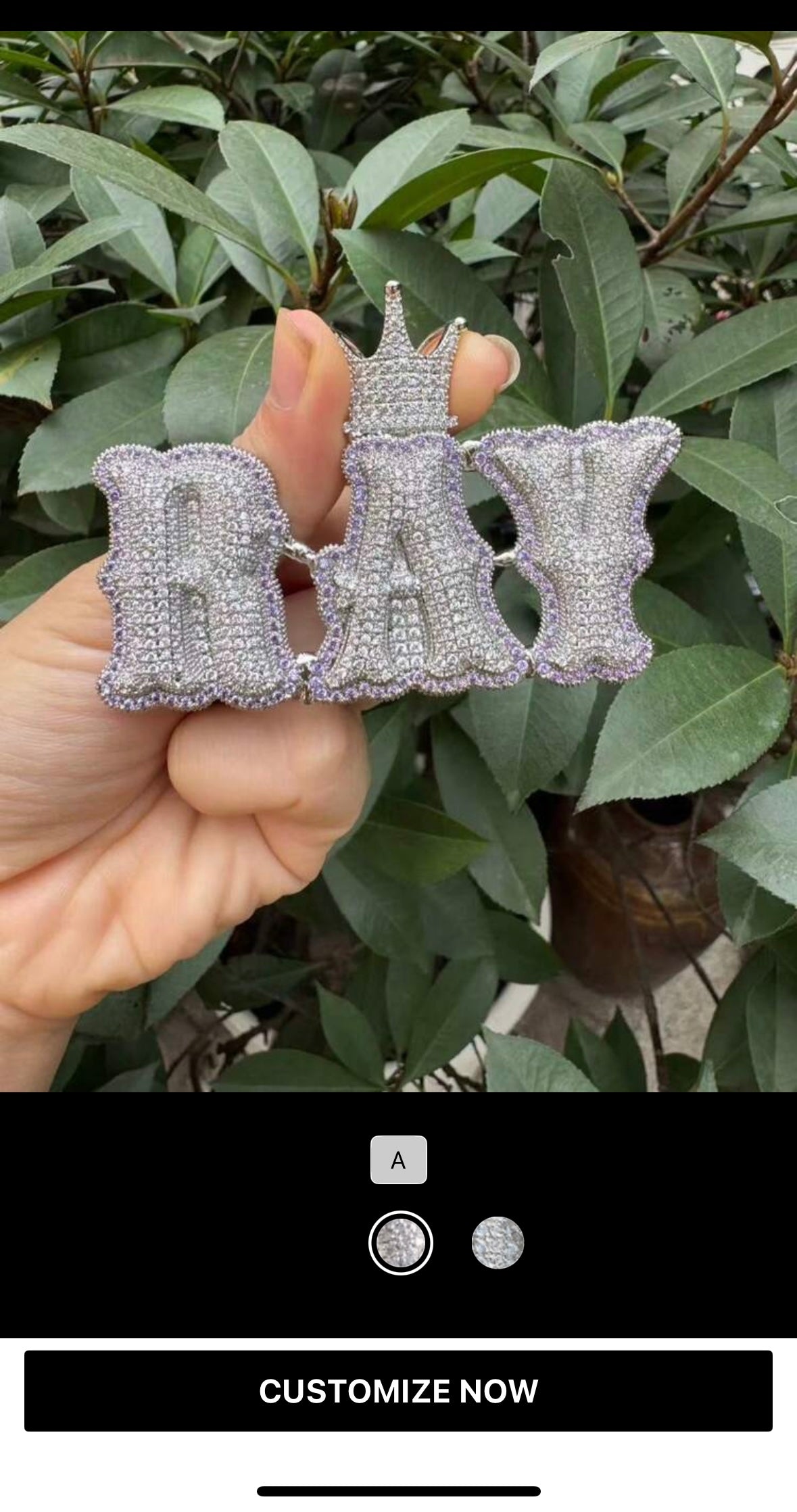 Diamond pendant